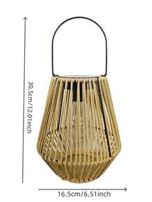 1 đèn lồng năng lượng mặt trời ngoài trời chống thấm nước, lý tưởng để treo đèn lồng bện năng lượng mặt trời, thích hợp cho vườn, sân, hiên, hiên nhà, cây cối, bãi cỏ, lối đi, đèn sân vườn, đèn năng lượng mặt trời ngoài trời - đèn lồng mây - Xem 10