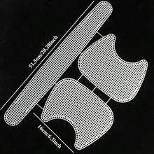 1 pieza Bolsillo interior tejido a mano, Tablero de tejido de plástico, Hacer billeteras DIY, Manualidades - Multicolor - Ver 17