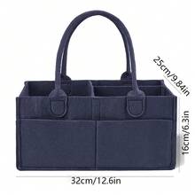 毛毡尿布包，婴儿用品收纳袋，户外妈妈包，毛毡尿布包