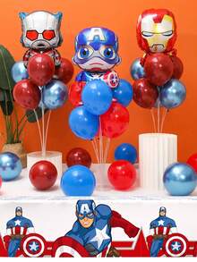 1 Pack Marvel Spider-Man Plastic Tablecloth - 54 Inches X 71.7 Inches Rectangular Disposable Tablecloth, Fits 6 Ft Table, Thick & Waterproof, Suitable For Parties, Holidays And Gatherings - Multicolor - View 3