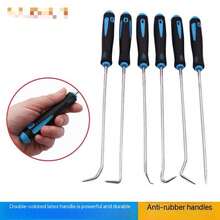 4pcs/6pcs/10pcs Oil Seal Mini Precision Hook Puller Disassembly Tool Kit, With O-Ring Gasket Seals, Suitable For Automotive - A - View 2