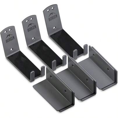 Bike Wall Mount Pedal Hook E - Bikes, MTB Road - Wall Mount With Support Brackets And Wall Pads, Suitable As Bike Rack Garage Bike Storage Shed And Storage Indoor