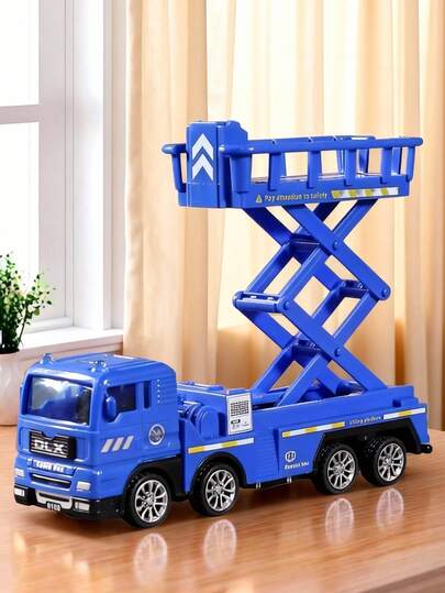 1pc Alloy Construction Vehicle Model Toy - Excavator Toy, Engineering Toy, Tractor Toy, Birthday Gift For Boys, Toy Car For 2 Year Old, Toys For 2-6 Year Old Boys, Children's Car, Travel Toy, Car, Children's Toy, Baby Toy, Beach Toy, Essential Toy For Children, Dinosaur Toy, Pool Toy, Car Toy