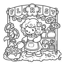 1本温馨职业涂色书，适合成人和儿童，图案大胆简洁，尺寸大，让您在涂色时放松身心。可作为圣诞节、万圣节礼物、生日礼物、儿童节礼物、学生用品、返校用品或学校用品。 - 彩色 - 查看 7