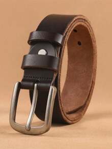 DOOPAI 男士复古休闲皮带 - 全粒面真皮男士皮带 - 1.5 英寸手工牛仔皮带，附赠礼盒 - A - 查看 14