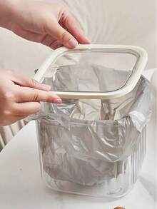 1pc Large Capacity Laundry Detergent Storage Container, Plastic Storage Box For Storing Laundry Pods And Liquid, With Press-Down Lid, Household Storage Bin