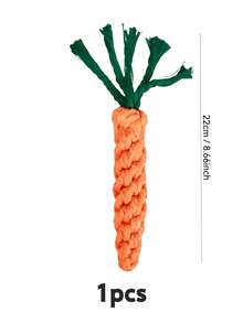 Dog Rope Knot Toy Set, Funny Interactive Toys With Variety Of Combinations Including Pull Rope, Knot Ball, Carrot, Giraffe, Duck, Chew Resistant, Teeth Grinding, Self-Entertainment Toys - Multicolor - View 9