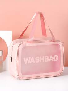 Bolsa de aseo de viaje, organizador de maquillaje con panel frontal transparente, diseño portátil de mano, adecuado para hombres y mujeres, interior espacioso, ideal para el baño, el gimnasio y los viajes de negocios - regalo de viaje perfecto, esencial para entusiastas del fitness, cierre elegante y minimalista, organizador de equipo de gimnasio, almacenamiento de baño, costuras reforzadas, cremallera de alta calidad - Multicolor - Ver 18