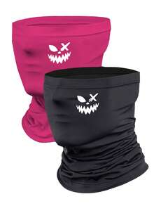 1pc/2pcs Unisex Balaclava Face Mask, Suitable For Daily Use, Outdoor Travel, Hiking, Skiing, Cycling - Style E - View 28