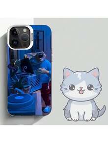 Funda de teléfono DtMF B- compatible con 16, 15, 14, 13, 12, 11, Mini, Pro, SE, MAX, cubierta mate blanca resistente a los golpes, compatible con la funda de 17 Pro, la funda de 17 Pro Max, la funda de 17 - Z6 - Ver 6