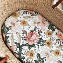 3-pack stretchiga babysänglakan set andningsbara mysiga liggdelslakan universal passform standardmadrass ovala rektangulära vagglakan för babypojkar flickor unisex 32"x16" - Multifärgad - Visa 11