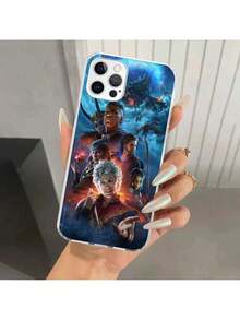 Funda de teléfono Game B-Baldurs Gate Bg3 compatible con 13,12,11,X,XS,XR,Xmax,Mini,Pro,Max,7,8,Plus,6,6S,5,5S,SE, funda suave a prueba de golpes divertida, funda compatible con funda  17 pro max, funda  17 pro, funda  17, funda  16, funda  16 pro max, funda  15 - TS125-3 - Ver 9