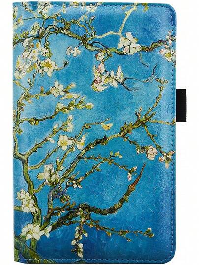 Server Book Organizer For Waitress,Waiter Serving Book Holder,Waitstaff Server Order Pads (Green Flower)
