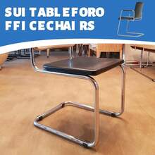 12 Piezas de Protectores de Piso en Forma de U de Fieltro para Patas de Silla de Tubo Redondo de 25mm de Diámetro, Reductores de Ruido - Negro - Ver 4
