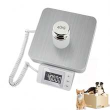 Digital Shipping Scale 88lb*0.1oz, Durable Stainless Steel Postal Scale With Tare, 4 Weighing Modes, Shipping Scale For Packages, Postage Package Scale - White - View 2