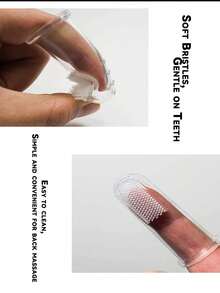Pet Finger Toothbrush, Pet Toothbrush, Silicone Toothbrush, Puppy & Kitten Finger Toothbrush, Pet Finger Toothbrush