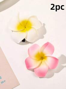 1/2个中号6厘米向日葵沙滩风发夹女士爪夹时尚发饰优雅发夹