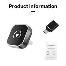 Universal Wireless CarPlay & Android Auto Adapter - Compatible With IPhone & Android Devices