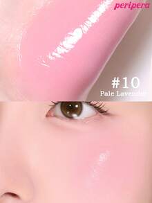 Peripera K-Beauty SYRUPY TOK CHEEK 液體腮紅，奶油腮紅質地，打造自然發光妝感，質地滑順，自然妝容 - #10 Pale Lavender - 查看 4