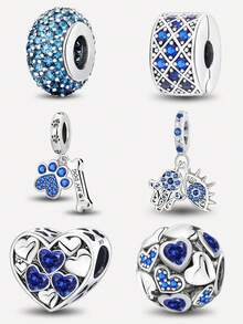 1pc Fashionable Shiny Big Ben Pendant Bead Jewelry, Suitable For Women Bracelet DIY