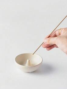 Modern Minimalist Japanese-Style Round Incense Burner, Creative And Simple Home Incense Burner Base And Incense Tray. - Multicolor - View 6