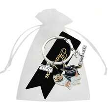 36 Pieces / 12 Sets. Suitable For Both Men And Women. 2026 Graduation Book Keychain. Features A Cute Enamel Bachelor Cap Design. A Commemorative Gift Keychain Pendant For Graduation Season, Suitable As A Gift For A Good Friend. - Multicolor - View 5