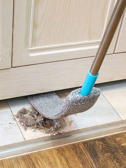 1pc Multi-Functional Cleaning Brush, Ultra-Fine Fiber Cleaning Brush With Extendable Handle, Washable & Retractable Cleaning Tool, Retractable Crevice Duster, Dry & Wet Cleaning Brush, Multi-Purpose Duster, Suitable For Sofa, Bed And Furniture Bottom, Cleaning Supplies