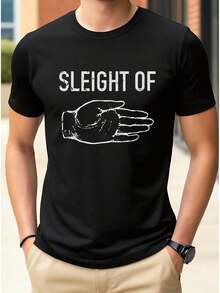 T-Shirt For Sleight Of Hand Magic Enthusiasts - Black - View 7