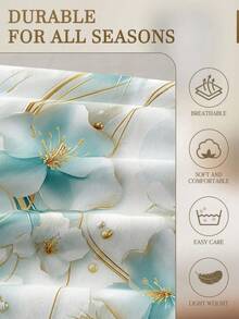 1 Ga trải giường họa tiết hoa màu xanh lá nhạt, tấm bảo vệ nệm họa tiết cành cây, ga phủ nệm ngày Valentine cho giường, mềm mại và thoáng khí, phù hợp với mọi kích cỡ giường - đơn, đôi, cỡ King, cỡ Queen. Ga trải giường có độ sâu lên đến 11,8 inch, họa tiết hoa lá, thoáng khí, không nhăn, giúp ngủ ngon hơn, có thể giặt máy, kiểu dáng hiện đại. - Màu xanh Bạc hà - Xem 6