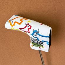 Various Styles Blade Putter Golf Club Putter Cover, Golf Club Head Covers, Golf Accessories, Limited Edition, Hook And Loop Closure