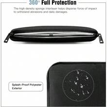 9 - 11 Inch Tablet Sleeve Bag 11 - Inch A16 2025, 10th Gen. 10.9 Inch, 10.2 Inch, 11 Inch/5th/4th Gen. 10.9 Inch, Tab A9 Plus 11 Inch, Protective Bag Fit Keyboard, Dark Gray - 13 Inch + Black - View 4