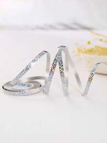 10m Ribbon Coil Balloon Accessories, Shiny Film Valentine's Day, Wedding Decoration Balloon Accessories Tie - Gold - View 4