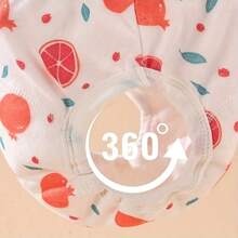 3条装可重复使用婴儿训练裤 - 可爱印花图案，防漏，可水洗，弹性腰带，四季皆宜，婴儿内裤，活泼幼儿服装，舒适贴合，婴儿学习训练裤，男女宝宝均适用