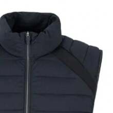 Asics 男士轻薄羽绒背心，羽绒马甲，羽绒马衣 2031F370-001 - 黑色 - 查看 5