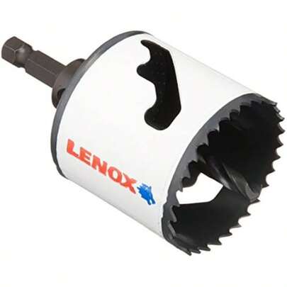 LENOX Tools Sierra perforadora, bimetálica, ranura de velocidad, arborada, 2-1/8 pulgadas (1772951)(default)