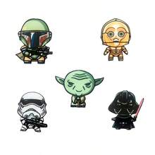 Star Wars Fridge Magnets, Black Knight, White Knight Star Wars Series Characters Acrylic Home Decor, Suitable For Kitchen Decoration, Valentine's Day Gift, New Year Gift - Multicolor - View 10