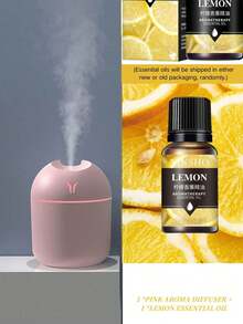 250ml Portable Mini USB Air Humidifier Aroma Essential Oil Diffuser,With Colorful Night Light,Aromatherapy Machine,Humidifier,For Travel,Office,Cars,Desk,Bedroom/1PCEssential Oil Diffuser+1pc Aromatherapy Essential Oil(Essential Oils Will Be Shipped In Either New Or Old Packaging, Randomly.) - Multicolor - View 28