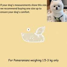 2/1pc Transparent Waterproof Dog Raincoat, Pet Rainwear - Full Body EVA Material With Hood (Recommend Buying One Size Larger Than Actual Size). Soft Outer Layer Design, Suitable For Small To Medium Dogs. Ideal For Pomeranian/Bichon Frise Walks In The Rain. All-Weather Waterproof Raincoat, Rainy Season. - Clear - View 13