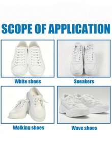 Multi-Purpose Polish Paste With Sponge Applicator, Shoe & Surface Cleaner, Plastic Material, Easy Maintenance, Creates Smooth Finish