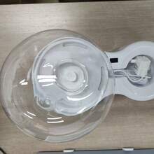 宠物饮水器，78盎司/2.3升自动猫狗饮水器，适用于猫狗喂食用品 - 白色 - 查看 12