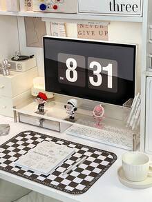 1个透明亚克力笔记本电脑增高架、显示器支架、台式电脑显示器增高架，30/40/50厘米 - 彩色 - 查看 3