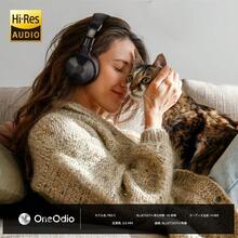 OneOdio ワイヤレスヘッドホン 最大110時間再生 Bluetooth オーバーイヤー マイク内蔵 折り畳み式 有線/無線兼用 ヘッドフォン 重低音 マルチペアリング対 Pro C - 黒 - チェックする 2