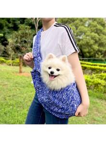 7.5kg/16.5lbs Pet Carrier Backpack, Airplane Shaped Portable Shoulder Bag For Cats And Small Dogs, Hands-Free Travel, Suitable For Outdoor, Hiking, Shopping - Comfortable And Dog Backpack, Hiking Gear