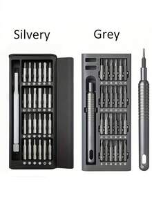 25-In-1 Premium Precision Screwdriver Set, Multi-Functional Smartphone & Tablet Disassembly Repair Tool, Plastic Material, No Charging Function - Includes Various Screwdriver Bits. (Random Style Shipped)