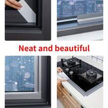 1卷1.97英寸宽白色防水窗户密封胶带 - 阻挡寒风雨水，冬季隔热防水 - 彩色 - 查看 5