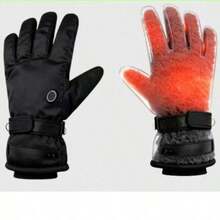 1 Pair Unisex Thermal Lined Heated Gloves, Warm Anti-Slip Touchscreen Gloves For Outdoor Sports Like Cycling, Skiing In Autumn/Winter