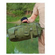 男士钓具包 - 斜角钓具盒，适用于存放钓鱼装备和配件 | 男女通用钓鱼装备收纳包 | 户外徒步、徒步背包、男士多功能背包、户外旅行包、父亲节、生日、毕业典礼、圣诞节旅行礼物、送给男友的礼物、男士背包