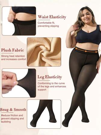 The 2025 New Style Thermal Lined One-Line Crotch Sheer Pantyhose Is Suitable For Skin-Penetrating Warm Tights. The Design Of 3 Regular Sizes And 3 Tall Sizes Is Suitable For Various Body Types. In Order To Achieve A Better Matching Effect, We Have Made 5 Skin-Penetrating Colors. There Is Always One Color That Looks Better.