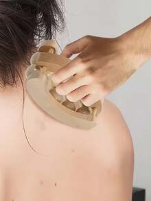 1 quả bóng massage cầm tay - Dụng cụ massage toàn thân bằng gỗ, thích hợp cho lưng, cổ, chân, bắp chân, cẳng chân và cánh tay | Máy massage mô sâu, giảm đau nhức cơ bắp, tuyệt vời để tự massage, nhỏ gọn và dễ mang theo, lý tưởng cho người đam mê thể dục. - Nhiều màu - Xem 2