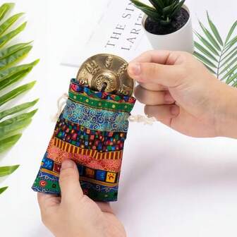 Juego de campanas de meditación nepalíes - Campanas de metal hechas a mano, adecuadas para la meditación consciente, la curación de chakras, la relajación, la terapia de sonido, el yoga y la práctica espiritual - Color bronce